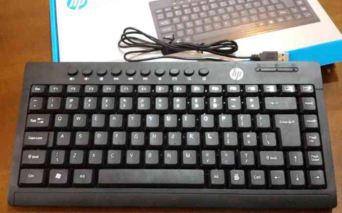Hp k600 USB mini multimedia keyboard